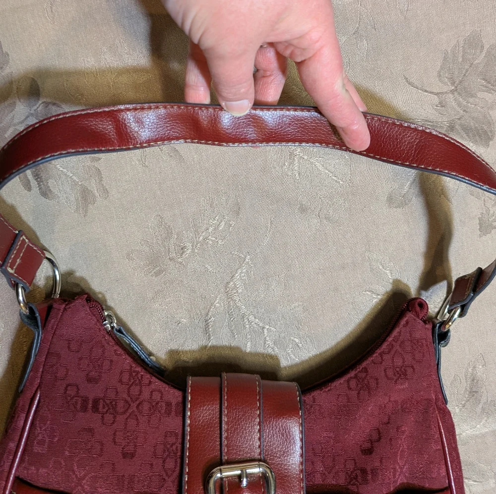 Croft And Barrow Red Shoulder Bag, EUC! - Picture 8 of 12